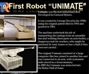 first industrial robot TechnologyRefers (1)