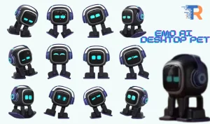 EMO AI Desktop Pet Your Personal Robot Companion Technologyrefers.com